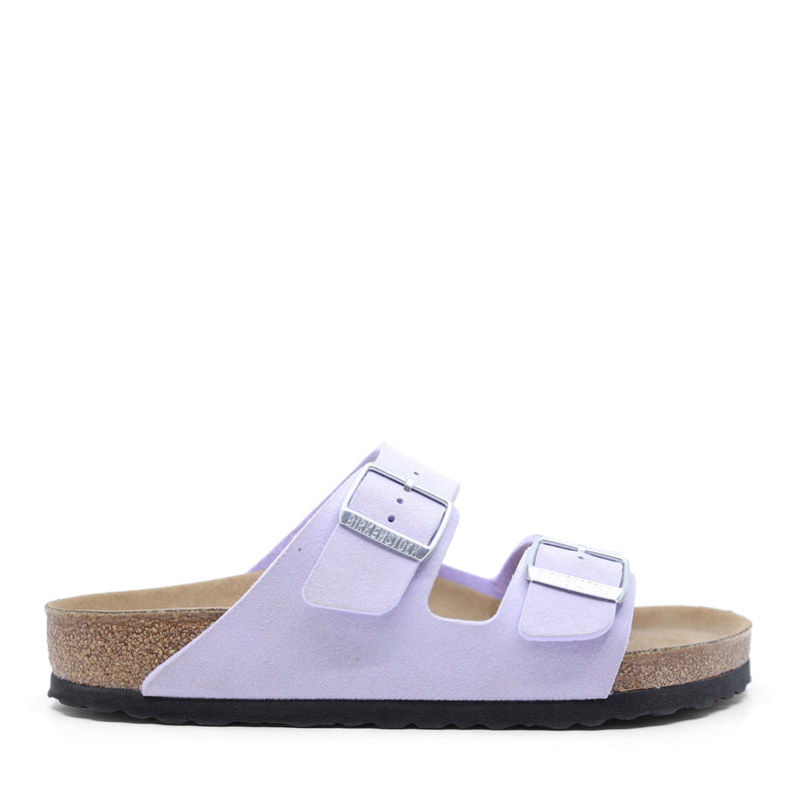 LILAC PURPLE TWO STRAP SANDAL SLIDE