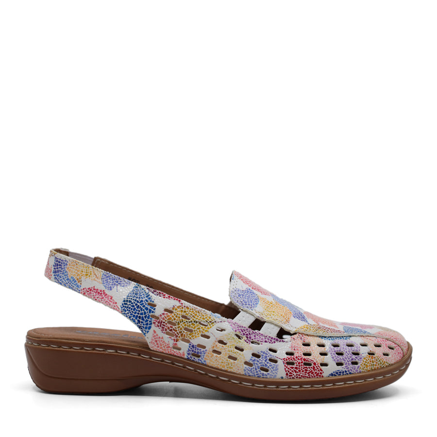 SUMMER MULTI SLIP ON SLINGBACK FLAT LOAFER