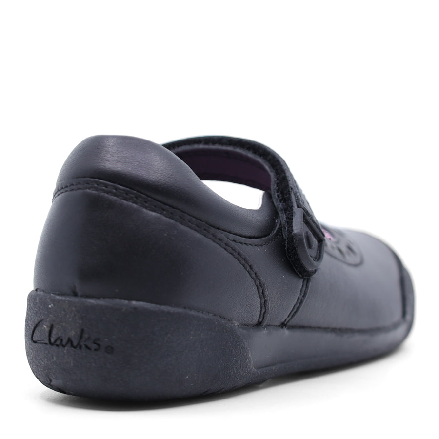 BLACK VELCRO MARY JANE SCHOOL SHOES