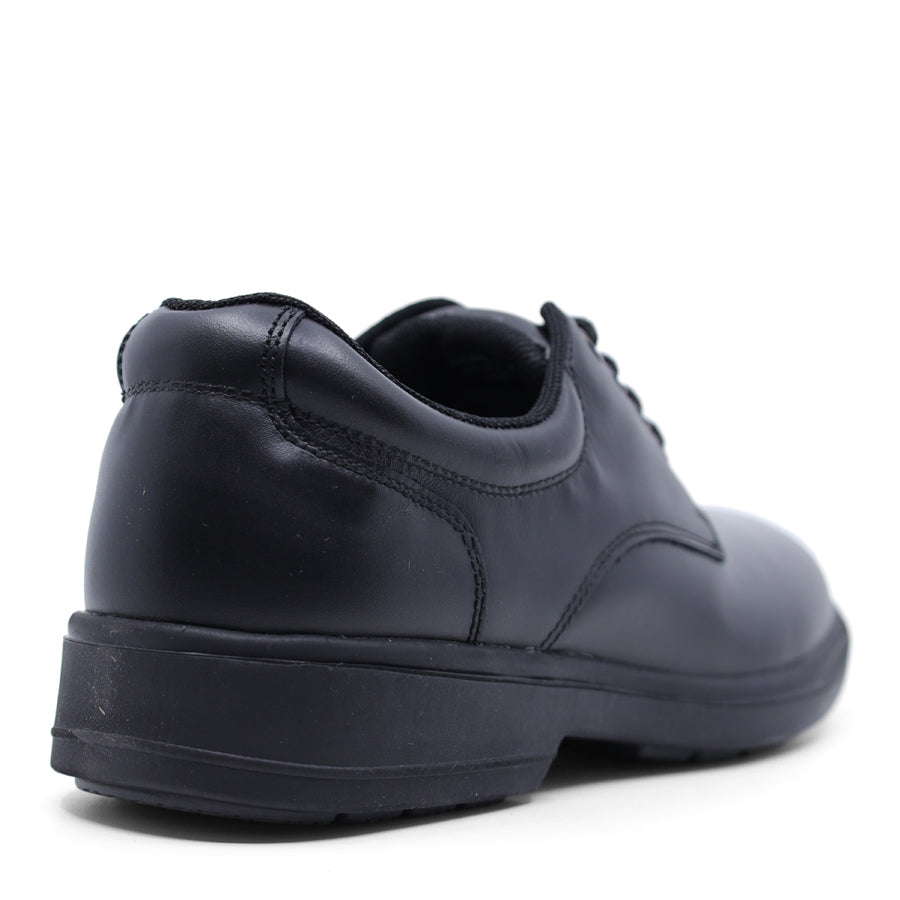 CLARKS BLACK LACE UP SCHOOL SHOE