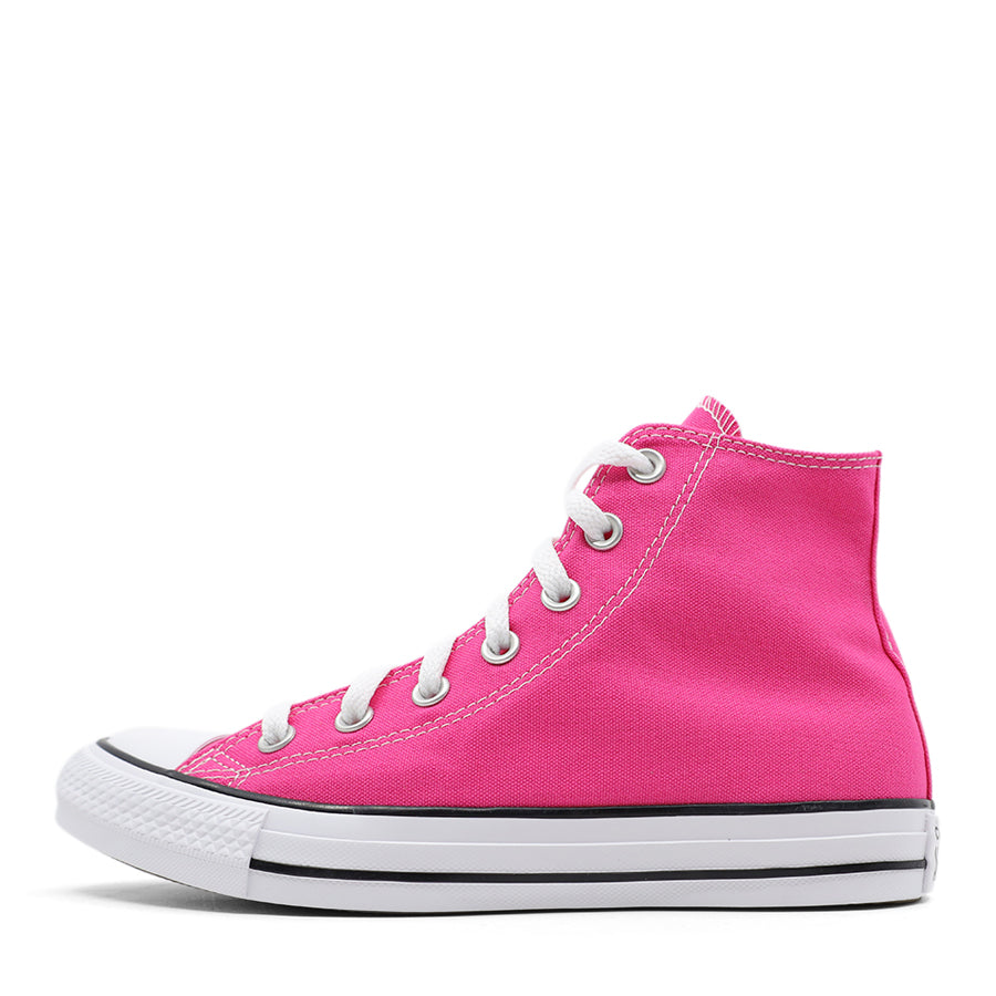 CONVERSE CHUCK HIGH TOP HOT PINK LACE UP SNEAKER