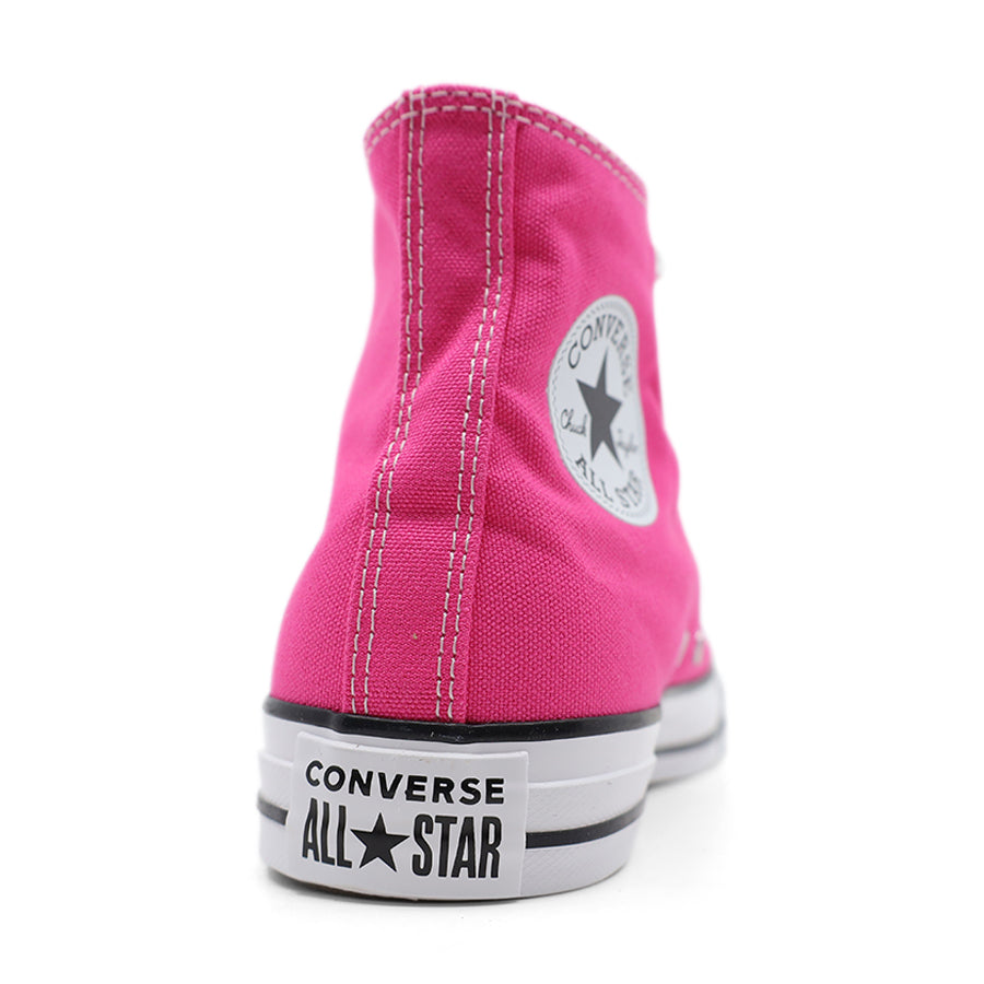 CONVERSE CHUCK HIGH TOP HOT PINK LACE UP SNEAKER