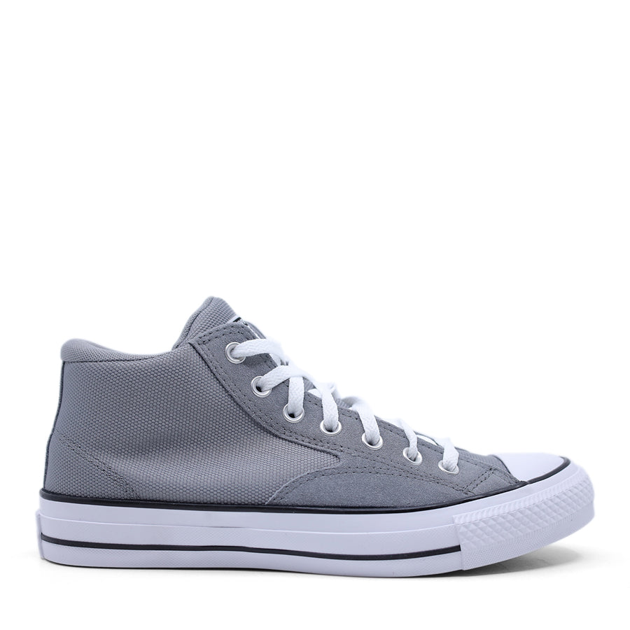 CONVERSE GREY WHITE SOLE MID TOP SNEAKER