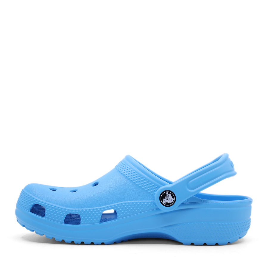 VENETIAN BLUE CLASSIC CROC CLOG ANKLE STRAP