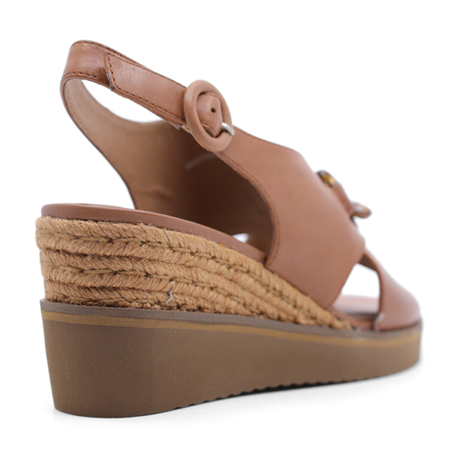 REDWOOD TAN BROWN WEDGE HEEL