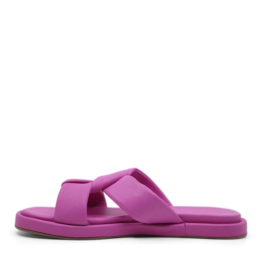 FUCHSIA PURPLE PINK SLIP ON SLIDE