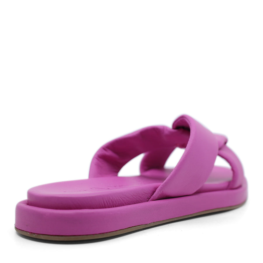 FUCHSIA PURPLE PINK SLIP ON SLIDE