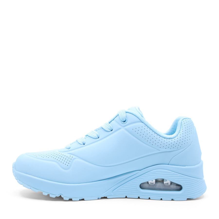 LIGHT PASTEL BLUE LACE UP SNEAKER