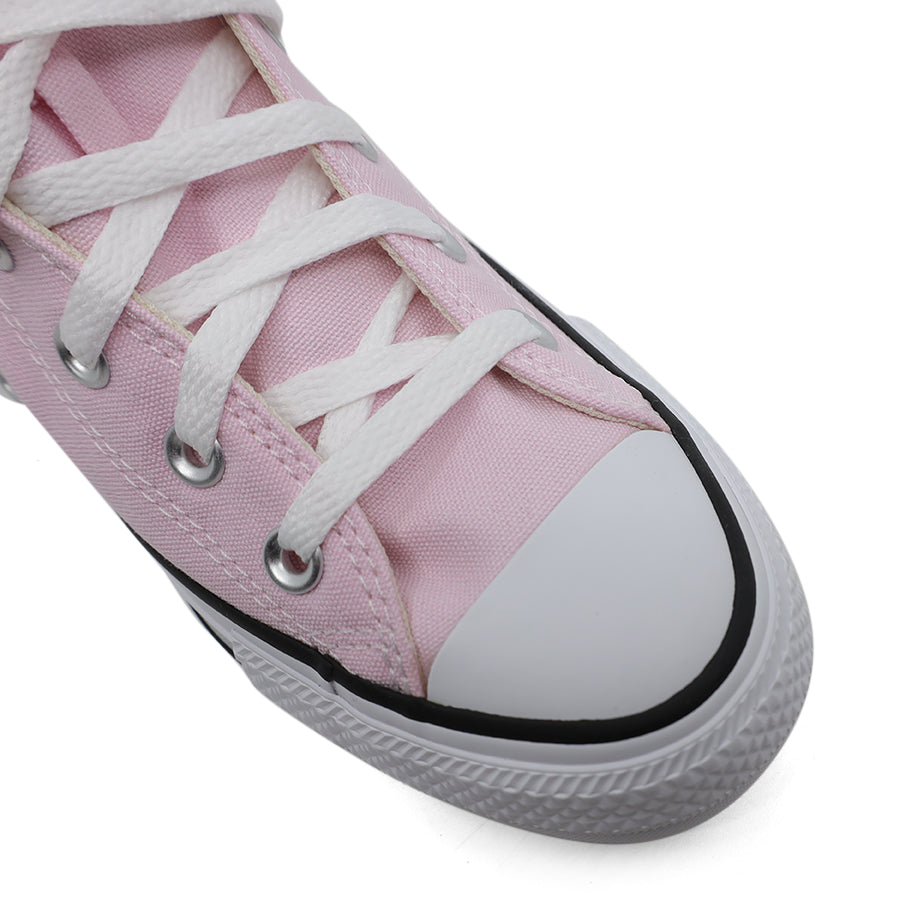 CONVERSE CHUCK HIGH TOP PINK FOAM LACE UP SNEAKER