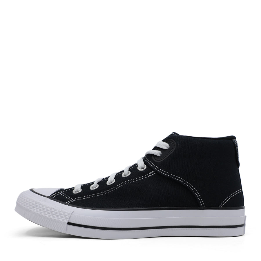 CONVERSE BLACK MID RISE LACE UP SNEAKER