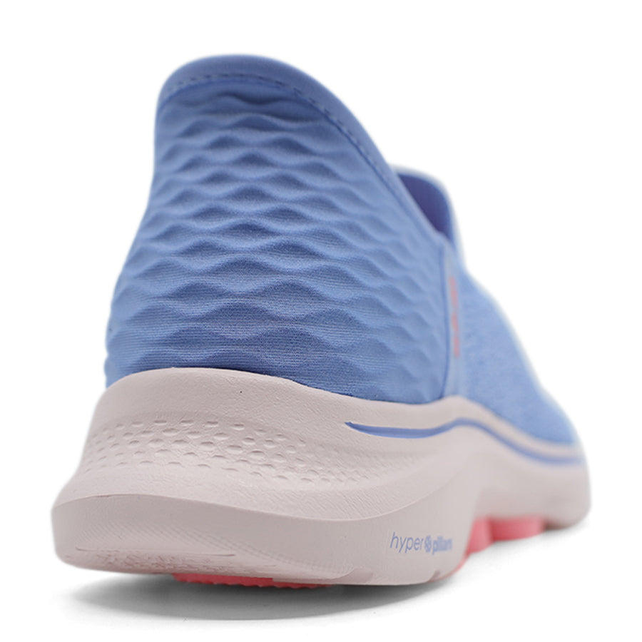 BLUE PINK SLIP ON SNEAKER