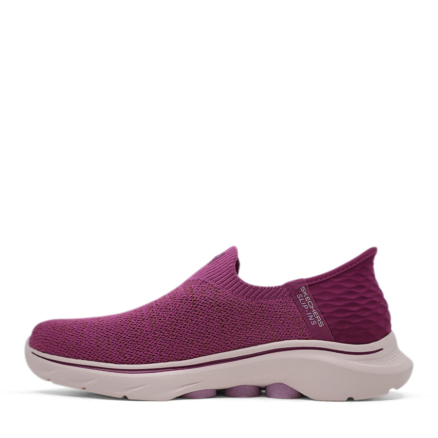 PLUM PURPLE SLIP ON SNEAKER