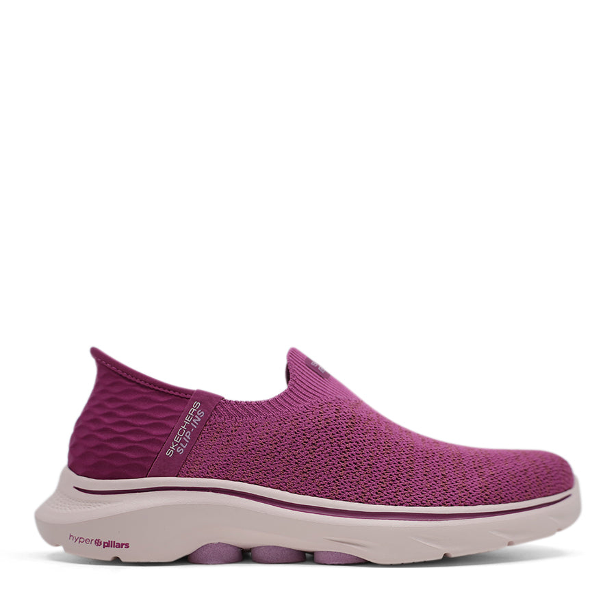 PLUM PURPLE SLIP ON SNEAKER