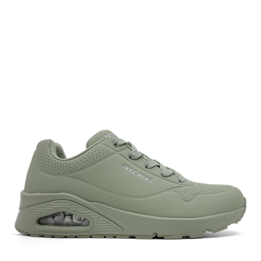 SAGE GREEN LACE UP SNEAKER